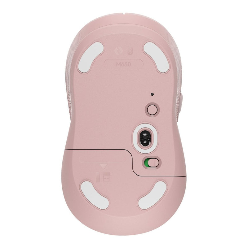 Logitech M650 Wireless Mouse - Rose 1 year Limited warranty