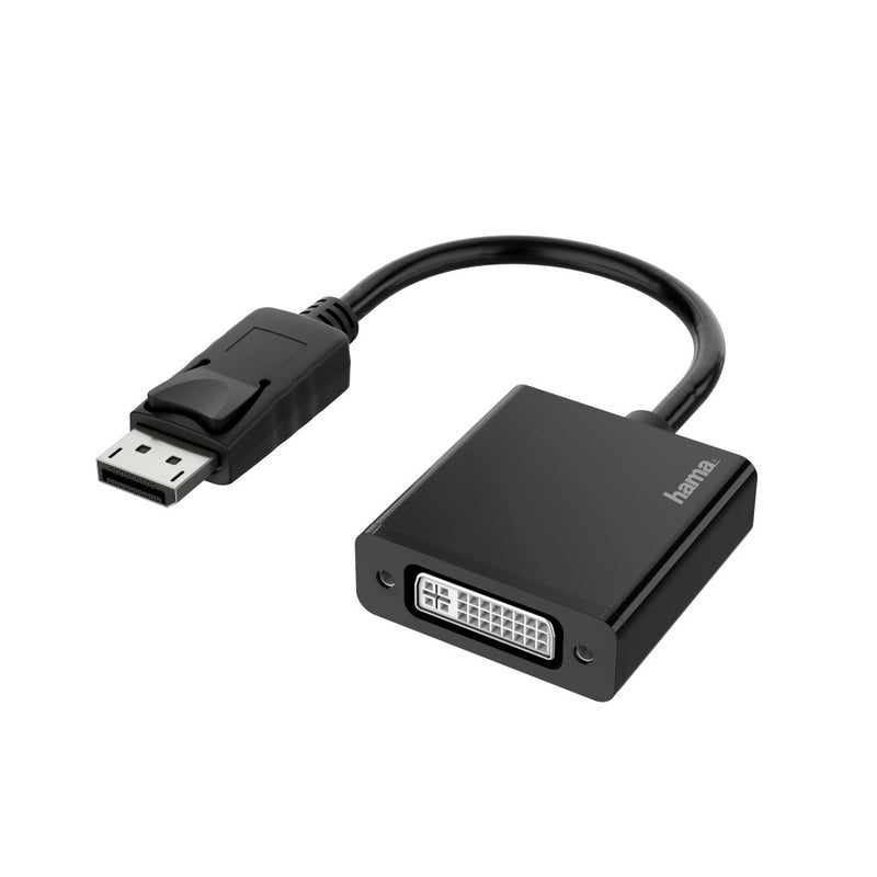 Hama Video Adapter Displayport Plug To Dvi Socket 4K