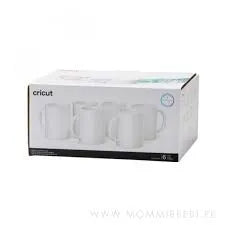2008944 - Cricut 440Ml Ceramic Mug Blank Bulk 6Pc White