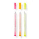 Cricut 3 Glitter Gel Pens (0.8 Mm) In Neon Pink; Neon Orange; Neon Yellow; Embellish Projects With Personal Notes Or D