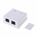Cat6 Wall Box - Dual Rj45
