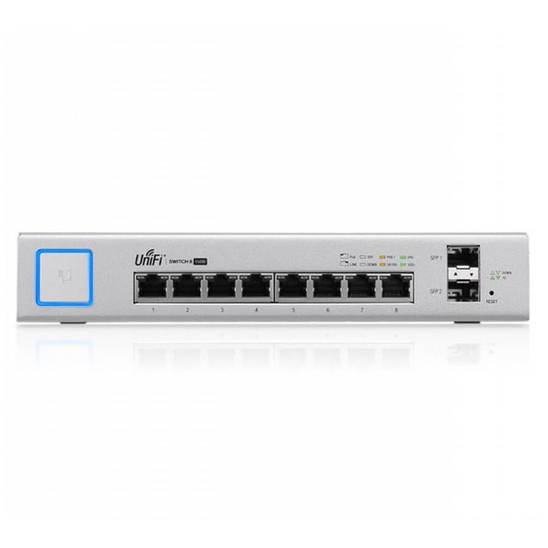 Ubiquiti Unifi - Switch, 8 Ports, 2 Sfp, 150W