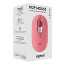 Logitech POP Heartbreaker Rose Wireless Mouse - Elevate your workspace with the POP Silent Mouse in Heartbreaker Rose a fusion of neon corals and crushed raspberry hues that's designed for those who appreciate aesthetics. This compact and comfortable w...