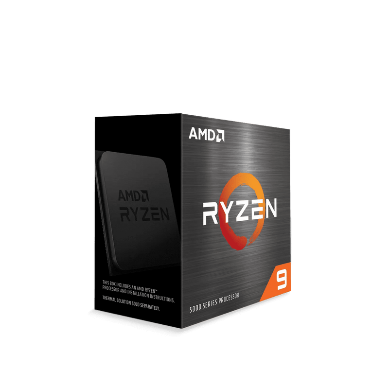 Amd Ryzen 9 5900X 7Nm Skt Am4 Cpu 12 Core 24 Thread Base Clock 3.7Ghz Max Boost Clock 4.8Ghz 70 Mb Cache No Cooler
