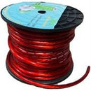 Solarix 35mm2 Battery Power Cable 50 Metre Roll Red - High Performance Battery Cable 2AWG Red Translucent Flexible PVC Insulation Used For Connection between Lithium Or Gel Batteries to 12V 24V and 48V Inverter Systems Sold In 50m Rolls Please Note 35m...