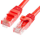 Acconet Cat6 Utp Flylead, 3 Meter, Straight, Stranded Cable, Moulded Boots And Plugs, Red