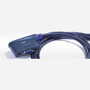 Aten 2-port Usb Vga Cable-built-in Kvm W/ 1.8m Cable Aten