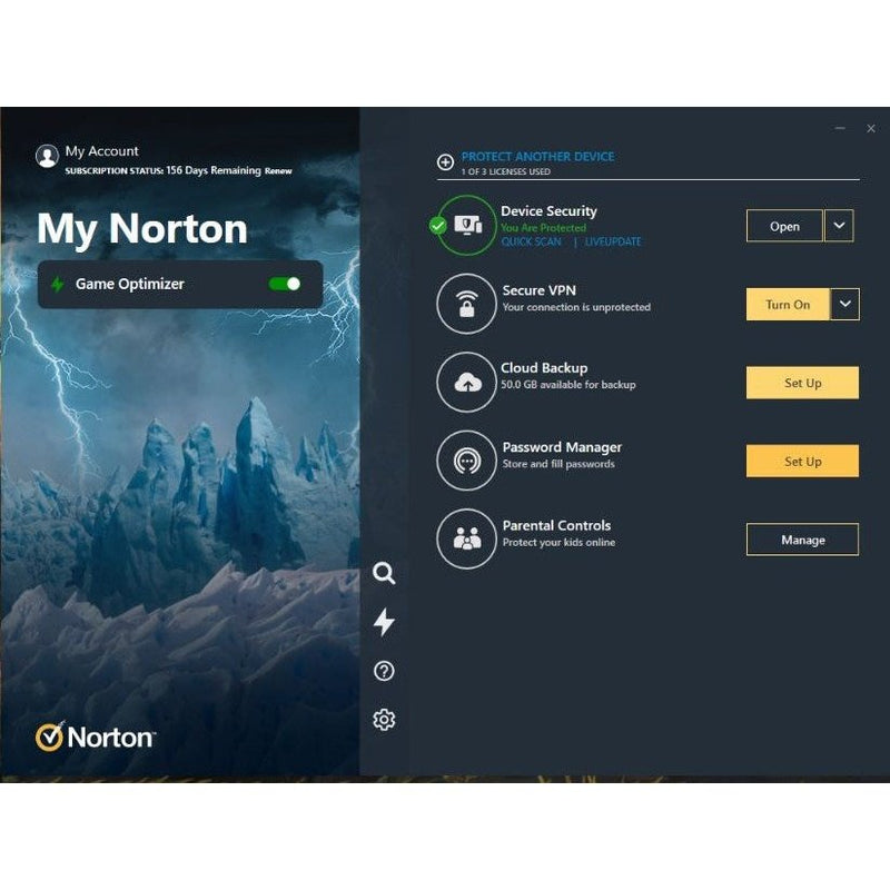Norton 360 For Gamers Af 1 User 3 Device 12 Months