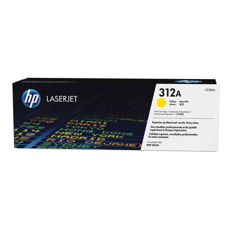 Hp Consumables Hp 312A Yellow Original Laserjet Toner Cartridge;2;700 Pages. (. Commercial Colour Mfp - M476 Series).