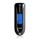 Transcend 16Gb Jf790 Usb3.1 Gen 1 Capless Flash Drive - Black And Blue