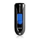 Transcend 64Gb Jf790 Usb3.1 Gen 1 Capless Flash Drive - Black And Blue