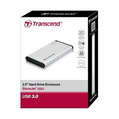 Transcend Storejet 2.5'' Usb3.0 Sata Enclosure - S