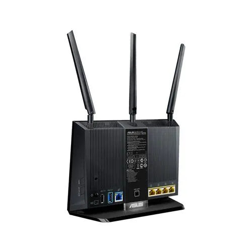 Asus Ac1900 Dual Band Gigabit Wifi Router Aimesh For Mesh System Aiprotection Network Security Adaptive Qos And Parental Control