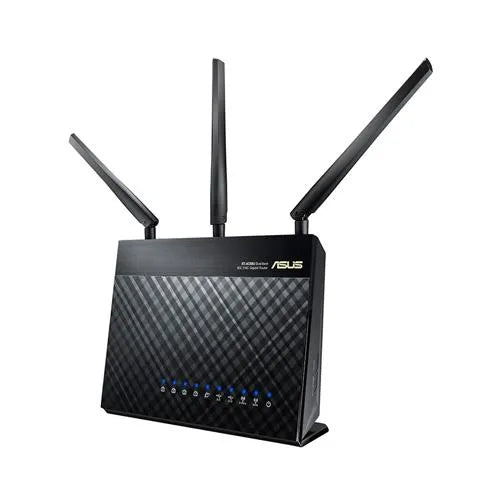 Asus Ac1900 Dual Band Gigabit Wifi Router Aimesh For Mesh System Aiprotection Network Security Adaptive Qos And Parental Control