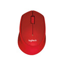 Logitech® M330 Silent Plus - Red - 2.4Ghz - N A - Emea - Exclusive