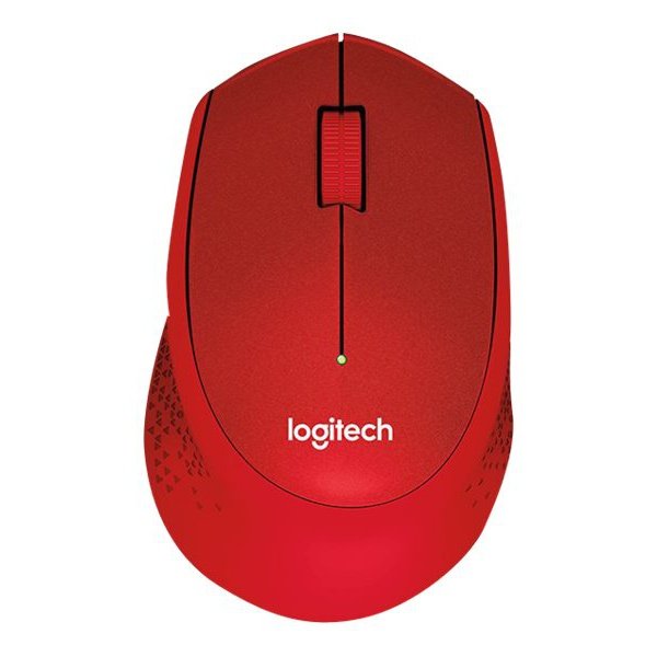 Logitech® M330 Silent Plus - Red - 2.4Ghz - N A - Emea - Exclusive