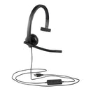 Logitech® Usb Headset H570E Mono - N A - Usb - N A - Emea - Mono With Leatherette Pad