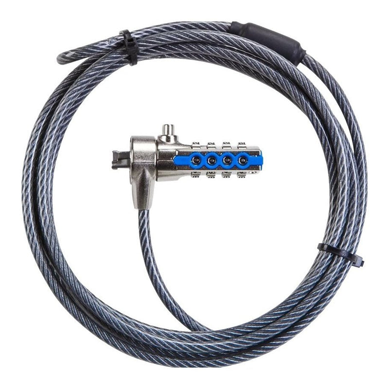TARGUS DEFCON T-LOCK RESETTABLE COMBINATION CABLE LOCK