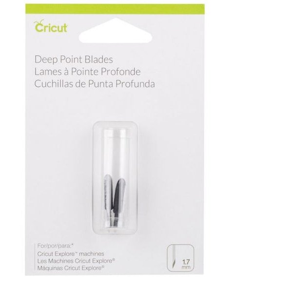 Cricut Explore + Maker Deep-Point Replacement Blades 2-Pack