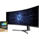Samsung Lc49Rg90S 49'' Dqhd 120Hz Hdr1000 Qled Curved Gaming Monitor; 1800R; 5120X1440; 3000:1; 4(Gtg); 1Xhdmi; 2Xdisplay Port;