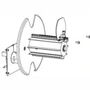 Zebra Kit; Media Rewind Spindle With Motor And Pcb; Zt410; Zt411