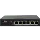 Uniview 4-Port Poe Switch With Up To 250M Transmission - Flexible Networking Solution