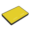 Orico 2.5 inch USB 3.0 Hard Drive Enclosure - Yellow 1 year warranty