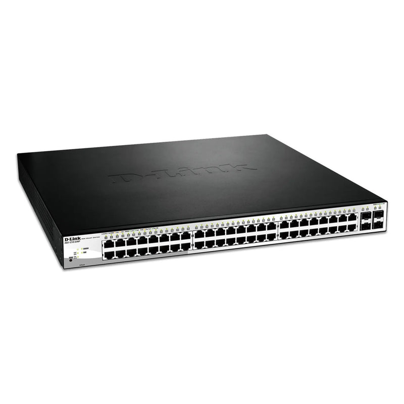 D-Link Consumer D-Link 48 Poe 10 100 1000 Ports + 4 Sfp Ports Metro Switch