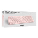 Logitech® K380 Multi-Device Bluetooth® Keyboard - Rose - Us Int'L - Bt - N/A - Intnl
