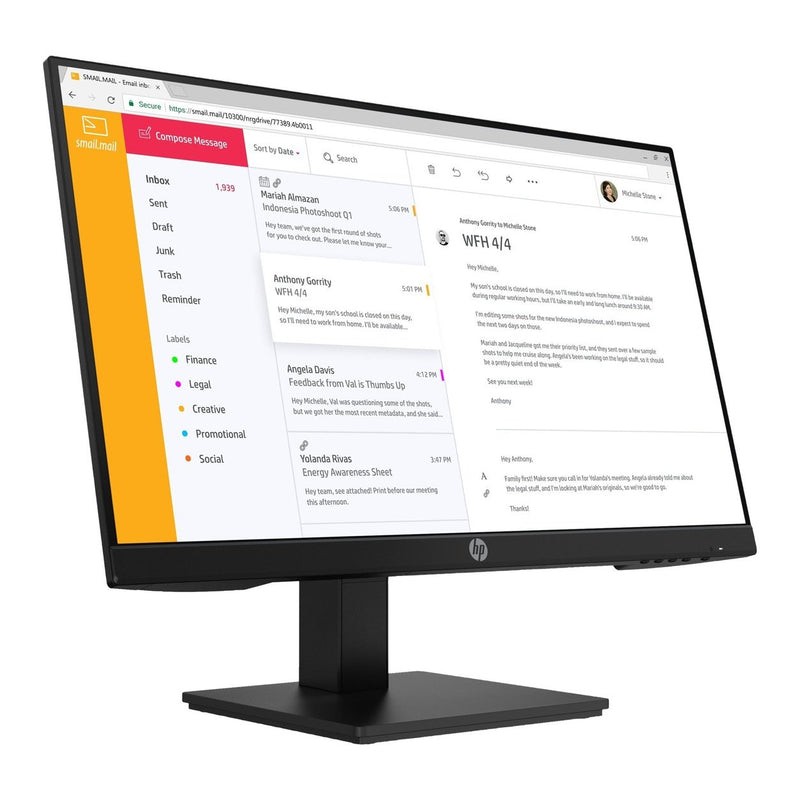 HP P24 G4 (24" ) FHD IPS Monitor