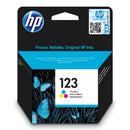 HP 123 TRI-COLOR INK CARTRIDGE