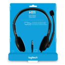 Logitech H111 Stereo headset with noise