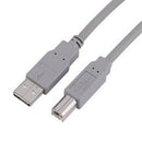 Hama Usb 2.0 Cable A To B Grey 1.8M