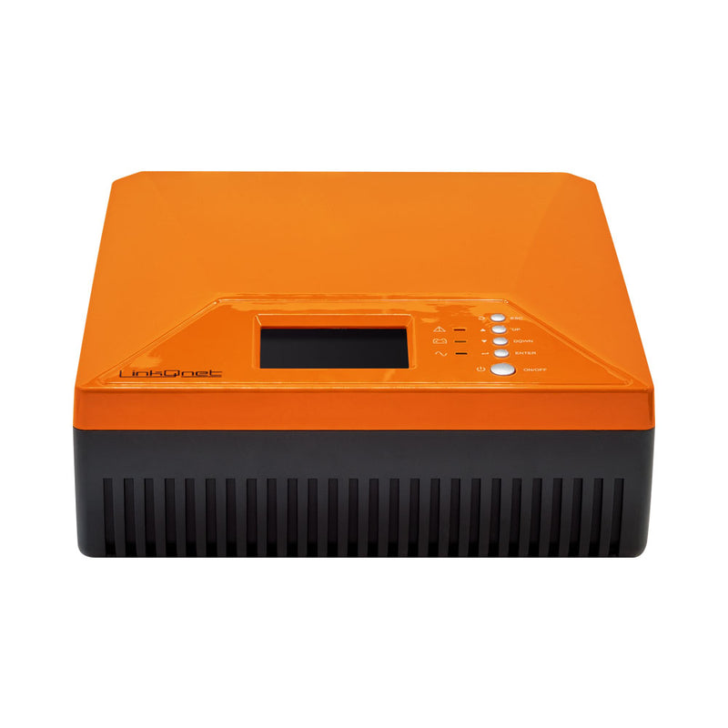 Linkqnet G3 230V, 2Kva, 1600W, 24V Dc, 50A Scc Inverter With Solar Charge Controller - Requires 2X 12V Batteries