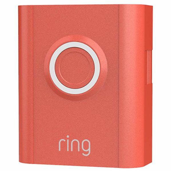 Ring - Video Doorbell 3 Faceplate - Fire Cracker