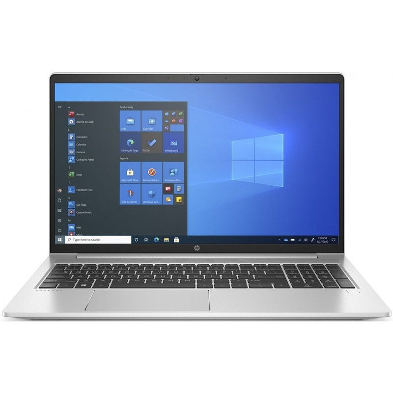 Hp 250 G8 Series Silver Notebook - Intel Core I5 Ice Lake Quad Core I5-1035G1 1.0Ghz With Turbo Boost Up To 3.6Ghz 6Mb L3 Cache Processor, 4Gb Ddr4-2666 So-Dimm Memory, Supports 16Gb Max Mem, 1 Memory Slots, 500Gb Sata Hard Drive, 15.6" Wxga Hd (1366 X 76