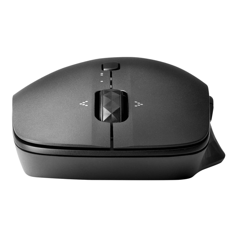 HP Bluetooth Travel Mouse (6SP25AA) – Dual-PC Wireless Mouse with Track-on-Glass Sensor & 24-Month Battery Life