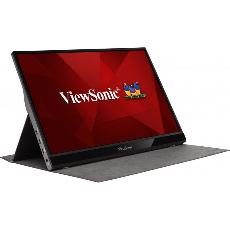 Viewsonic VG1655 15.6 inch FHD USB Portable Monitor - Resolution: Full HD (1920 x 1080 @ 60 Hz) Contrast Ratio: 800:1 Dynamic Contrast Ratio: 50M:1 Response Time: 6.5ms GTG Aspect Ratio: 16:9 Brightness: 250 cd/m² Refresh Rate: 60Hz Connectivity: USB 3...