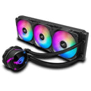 Asus Rog Strix Lc 360 Rgb All-In-One Liquid Cpu Cooler With Aura Sync And Triple Rog 120Mm Addressable Rgb Radiator Fans