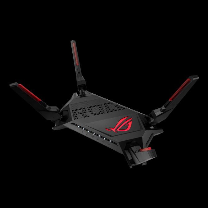Asus Rog Rapture Gt-Ax6000 Dual-Band Wifi 6 (802.11Ax) Gaming Router Wan Aggregation; Vpn Fusion; Triple-Level Game Acceleration