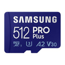 Samsung Pro Plus 512Gb Micro Sd Card U3 V30 A2