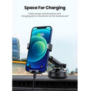 Ugreen Telescopic Gravity Car Windshield Holder For Dashboard - Black, Retail Box , 1 Year Limited Warranty