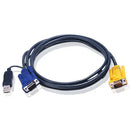 Aten 2-Meter Usb Cable For Cs-1208Al And Cd-1608Al Kvm Switches - High-Performance, Long-Reach Cable For Kvm Switching