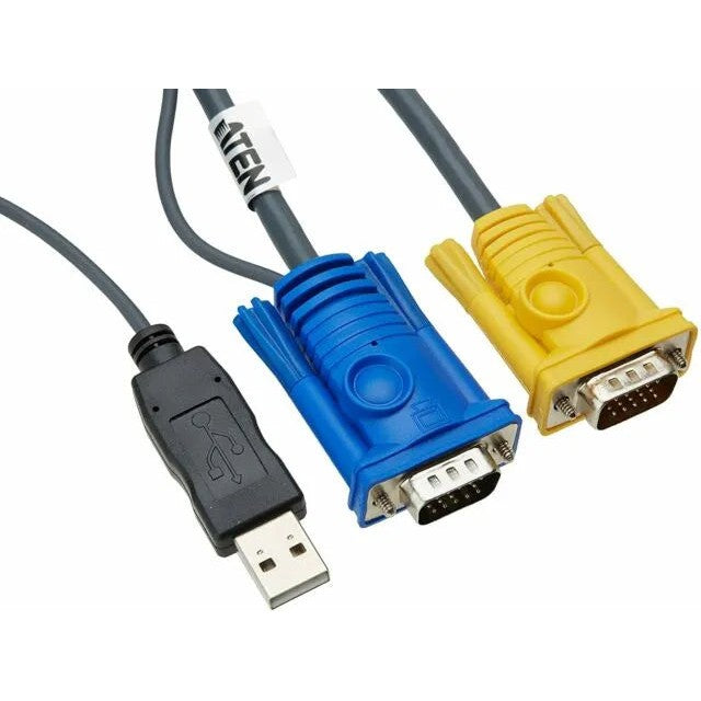 Aten 2-Meter Usb Cable For Cs-1208Al And Cd-1608Al Kvm Switches - High-Performance, Long-Reach Cable For Kvm Switching