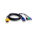 Aten Usb-Ps 2 Hybrid Cable 3M