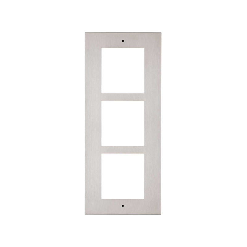 2n Ip Verso  Frame For Flush Installation 3 Modules Must Be Together With 9155016