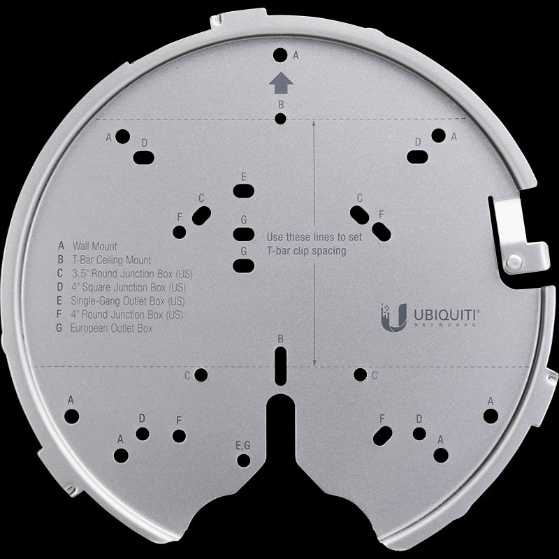 Ubiquiti Unifi - Versatile Mounting System For Uap-Ac-Pro And Above