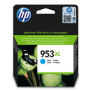 HP 953XL HIGH YIELD CYAN ORIGINAL INK CARTRIDGE