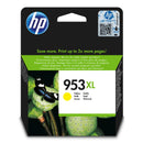HP 953XL HIGH YIELD YELLOW ORIGINAL INK CARTRIDGE