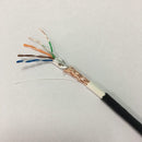 Acconet 305M Roll, Black, Solid Copper, Uv Protected, Stp, Cat5E Cable (Outdoor Use)